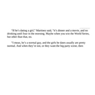 A quote from The Captain